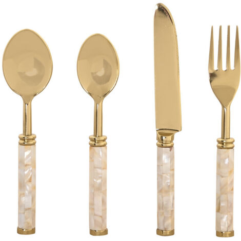 Cuberteria Set 16 Inox Nacar 4,5X2X21 Brillante