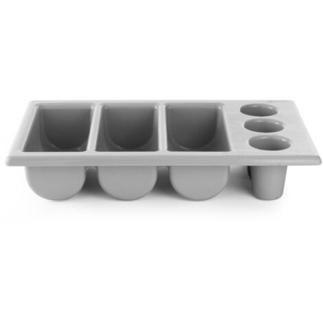Cubertero GN 1/1 6 piezas gris - Hendi 552353