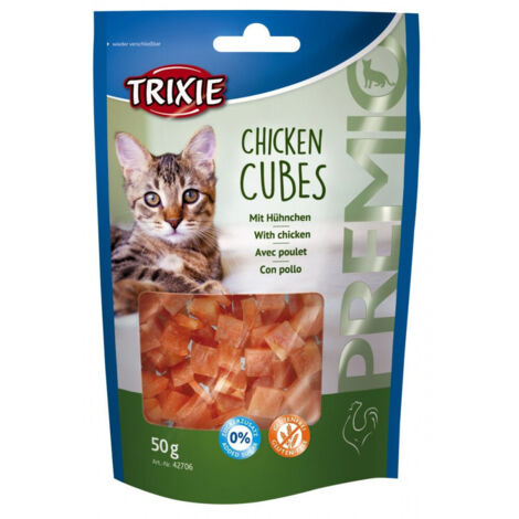 Cubes de poulet 50 gr pour chat - Trixie