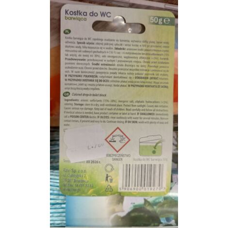 Cubes de toilette colorants Green Forest 50 g
