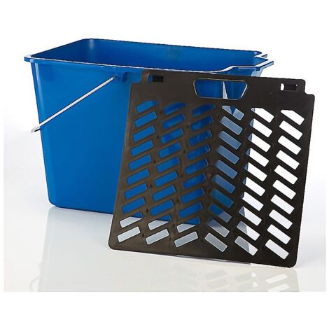 CUBETA 14L. CON REJILLA PLAST.RECICLAD.1 ASA