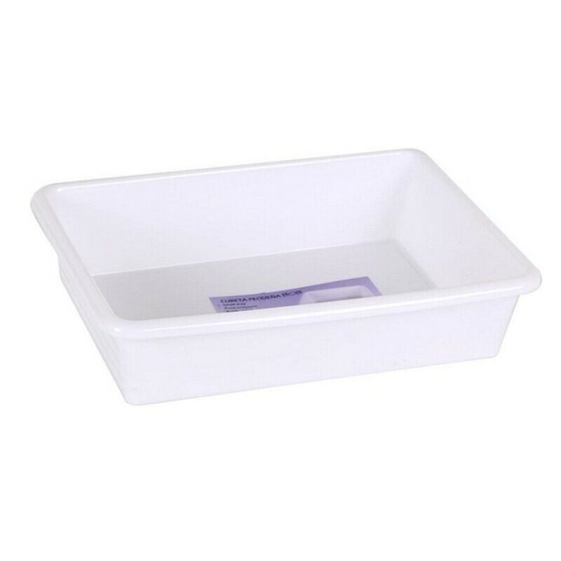 

Cubeta 2 L Rectangular Blanca (26 x 19 cm)