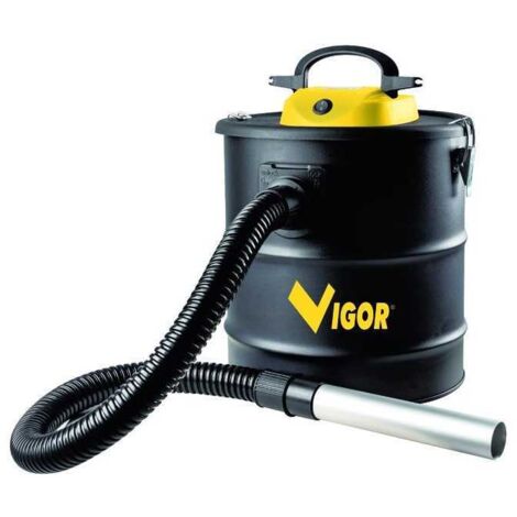 Cubeta aspiradora de cenizas Vigor Aspir-El 1200 Lt.20 Vatios 1200