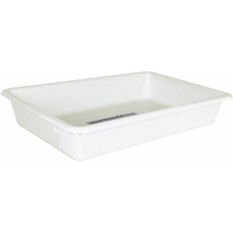 

Cubeta Bob Plástico Blanco 44 x 29 x 7,5 cm - 5,8 L - Bigbuy Tools