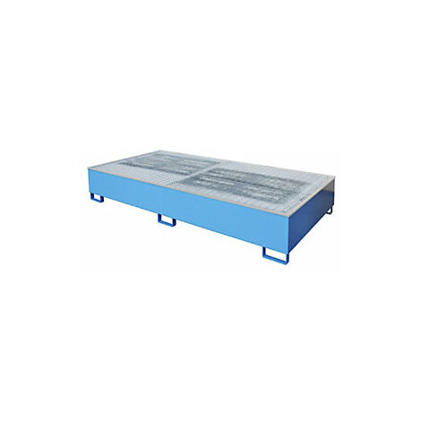 Cubeta colectora de acero con recipiente interior de PE  1000 l