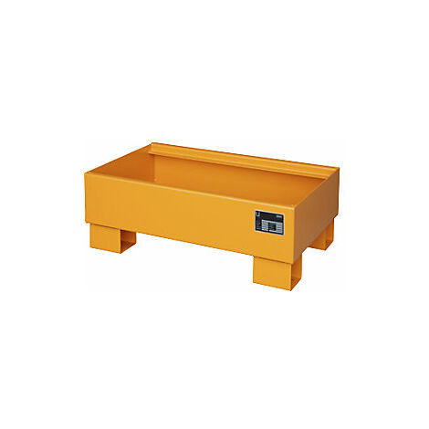 Cubeta colectora de acero  L x A x H 800 x 500 x 290 mm 