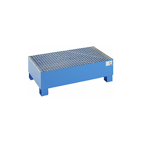 Cubeta colectora de acero para bidones de 200 l  L x A x H 1200