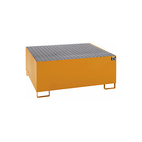 Cubeta colectora de acero para contenedores depósito IBC / KTC 