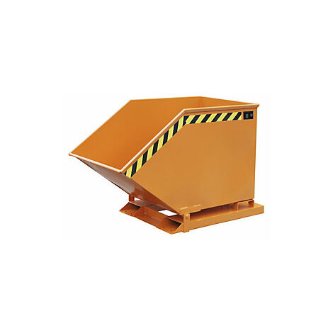 Cubeta con mecanismo de vuelco  en forma de caja  capacidad 0,4