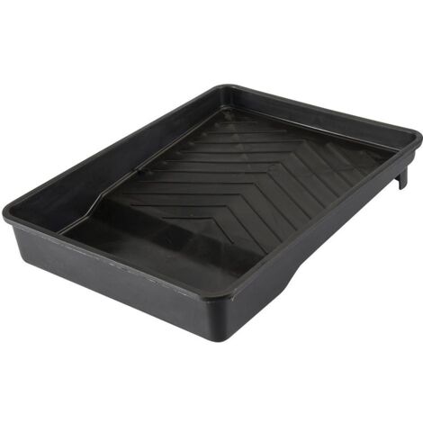 Cubeta de pintura de polipropileno negro ultrarresistente - 230 mm