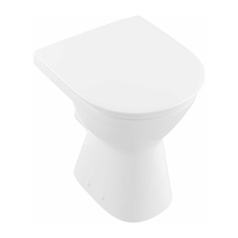 

Cubeta O.novo Vita 355 x 480 mm, modelo autoportante, salida horizontal, porcelana sanitaria AntiBac White