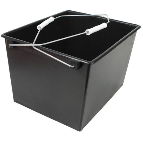 CUBETA PLASTICO NEGRO 16 L - EHLIS