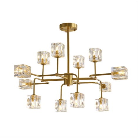 Cubicoli 12 - Lampadario moderno a 12 bracci