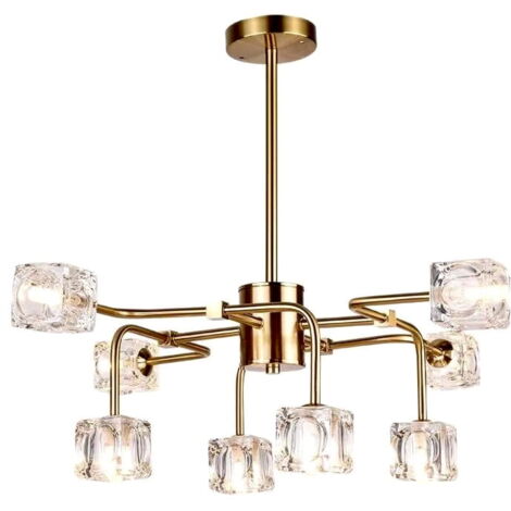 Cubicoli 8 - Lampadario moderno a 8 bracci