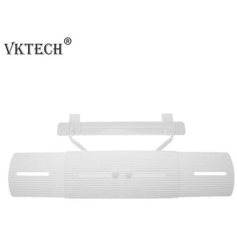 Cubierta ajustable para aire acondicionado, deflector de aire acondicionado para parabrisas, escudo antiviento, guía, gran oferta, envío directo,White,España