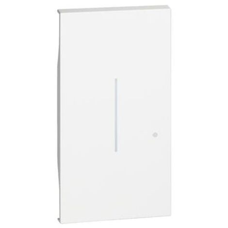 Cubierta de Bticino Living Now las luces de control inalámbrico blanco KW42M2