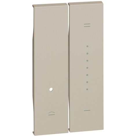 Cubierta de Bticino Living Now para Dimmer 2 Módulos de Arena KM19
