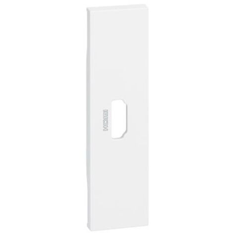 Cubierta de Bticino Living Now por el conector HDMI, 1 Módulo, blanco KW14