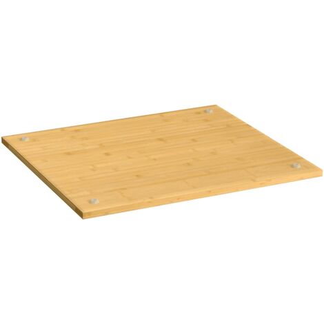 Cubierta de cocina bambú 50x56x1,5 cm vidaXL