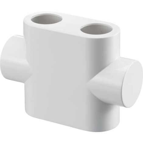 Cubierta de diseñador de OV para multiblock T. Tipo blanco recto