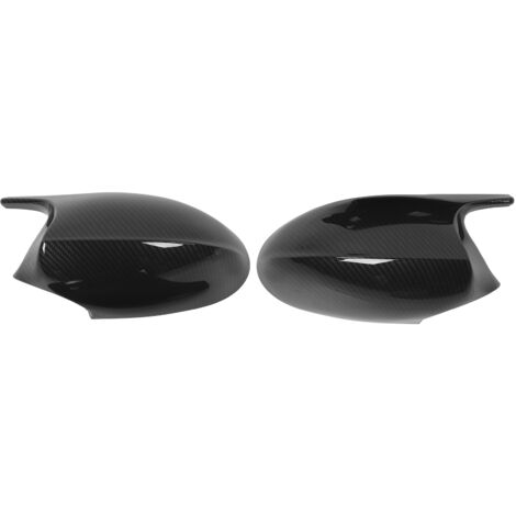 [Cubierta de espejo] Cubierta protectora para BMW E90 E91 E92 E93 - 2 piezas - ABS estilo carbono