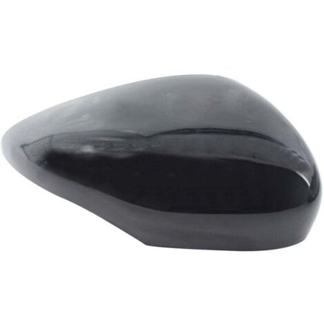 Cubierta de espejo retrovisor derecho en negro brillante para Ford Fiesta 2009–2015 – pieza de repuesto pintada, número de pieza 1594546 / 8A6117K747CA