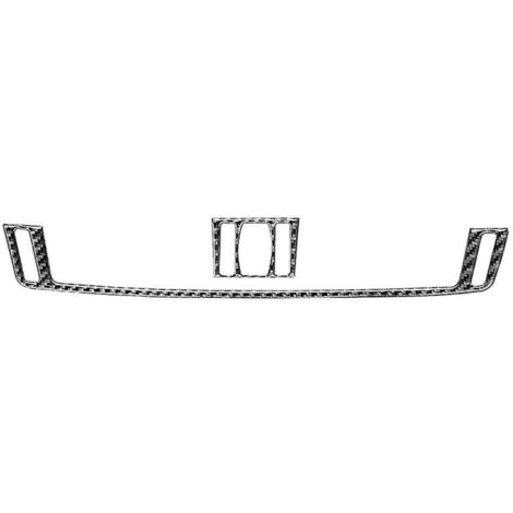 Cubierta de fibra de carbono para la salida de aire acondicionado del BMW F15 X5: accesorio deportivo para el interior, con aspecto de competición.