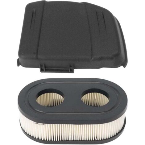 Cubierta de filtro de aire y kit de filtro de aire 594106 594575, piezas de repuesto de cubierta de filtro de aire ABS, compatible con cortadoras de césped 650EXI 675EXI 675IS (cubierta