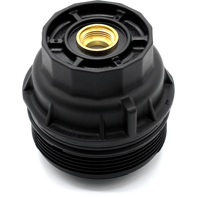 

Asupermall - Cubierta de la carcasa del filtro de aceite Reemplazo de la cubierta del filtro del motor para Toyota Lexus SION15620-36020,Negro