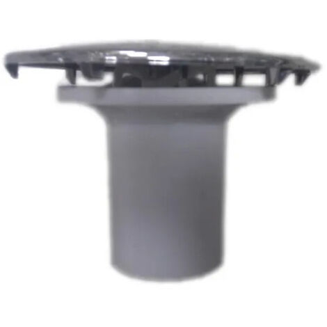 Cubierta de latón cromado con tubo estanco para el desagüe de 90 mm de diámetro. Valentin