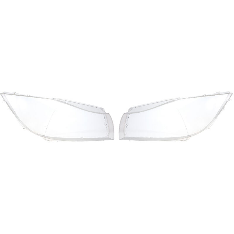 

Happyshop - Cubierta de lente transparente para faros delanteros Carcasa de plastico para faros delanteros para BMW E90 / E91 2005-08 (1 par)