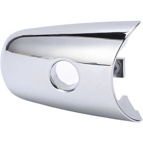 Cubierta de manija de puerta exterior para automóvil con orificio para cerradura, embellecedor de manija de puerta exterior compatible con QX60 QX70 QX80 2014-2019 OE: 80646 1BA0A