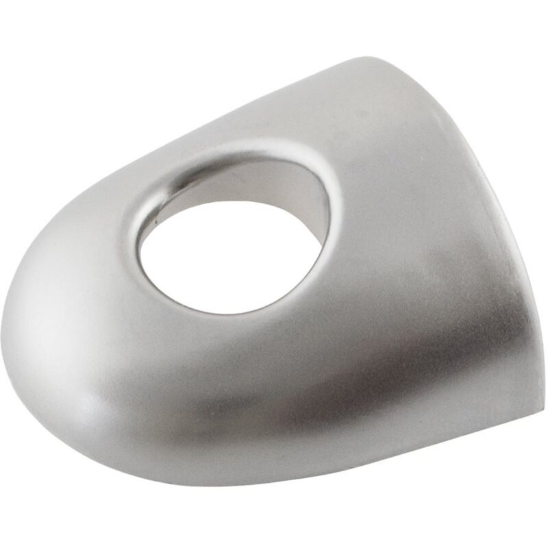Cubierta de manija de puerta exterior Renault Megane II 02-08 PLATA CON AGUJERO