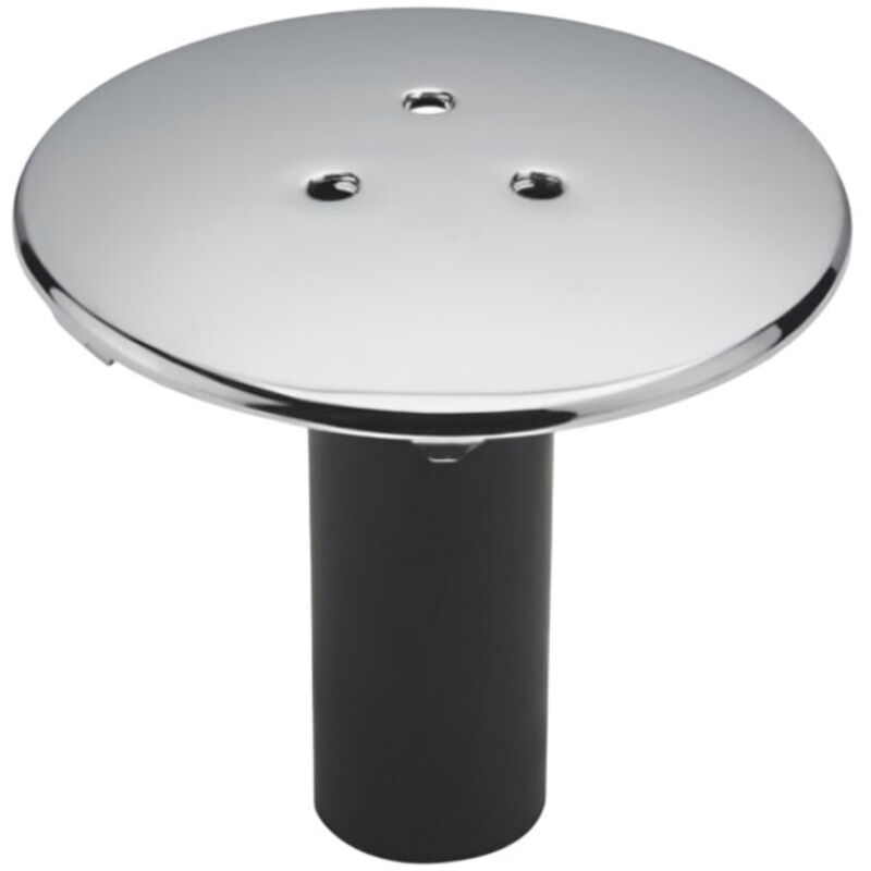 

Cubierta de metal con un tubo de 90 mm de diámetro para atrapar el agua.