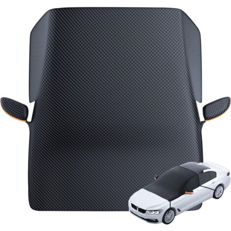 Cubierta de parabrisas de coche para hielo y nieve. Cubierta de parabrisas delantero de coche con cubiertas de espejos laterales. Cubierta de parabrisas de coche para camiones y SUV.