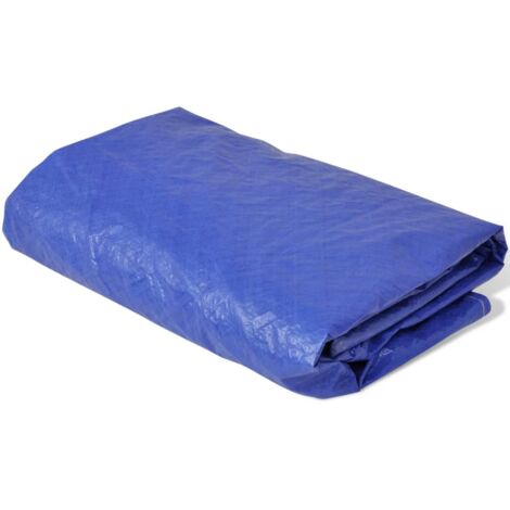 vidaXL 1/2x Cubierta Piscina Redonda Funda Protección Tapa Spa Ø460cm/Ø540cm