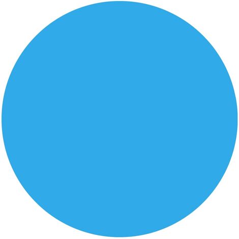 vidaXL Cubierta de Piscina Redonda PE Azul Toldo Protector Funda Multitalle