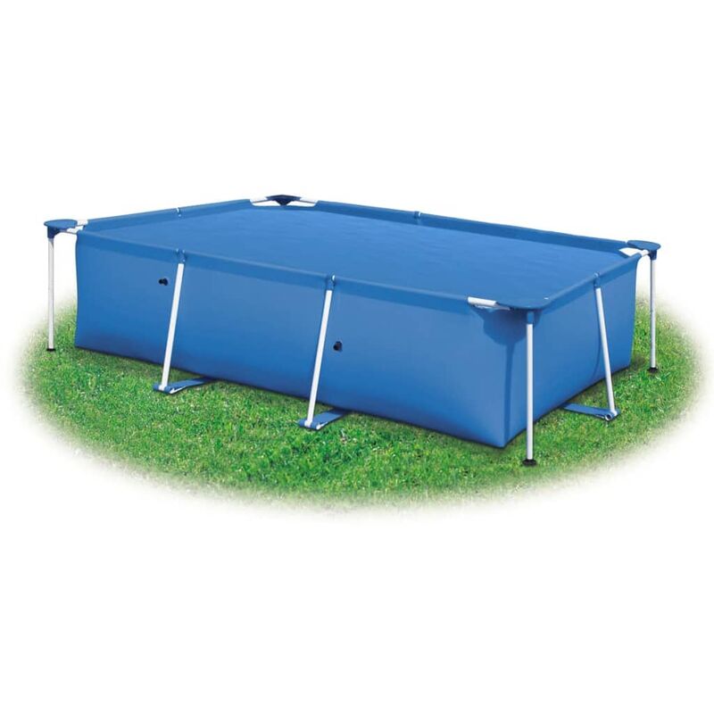 

Cubierta de piscina PE azul 488x244 cm