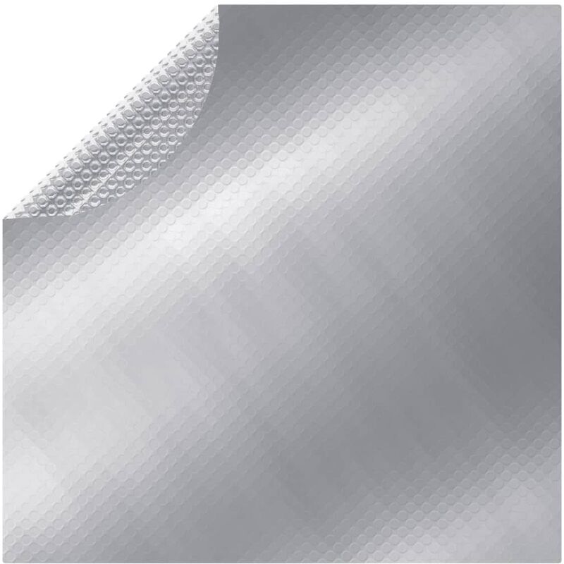 

Cubierta de piscina PE plateado 488 cm - Plateado