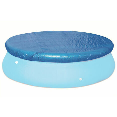 Cubierta de piscina redonda Cubierta de piscina de PE resistente al agua, modelo: adecuado para diámetro de piscina-183 cm