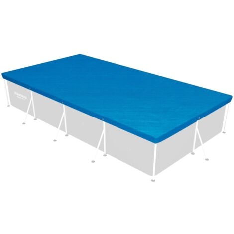 Cubierta de piscina tubular de lona de polietileno para piscina de 400x221 cm