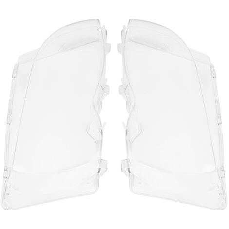Cubierta de plástico transparente para faros delanteros de BMW Serie 3 E46 de 4 puertas.