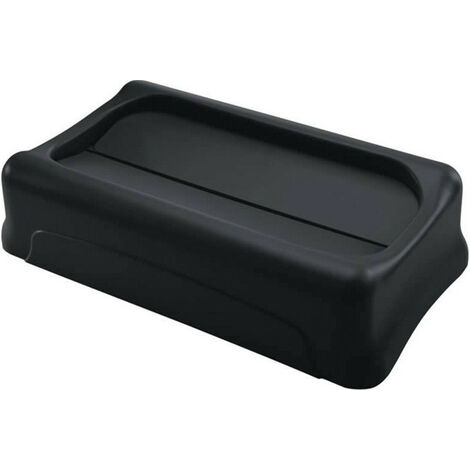 Cubierta de polietileno negro L297XP521 mm adecuado para clasificar la basura de la basura Cubra de 60/87 L