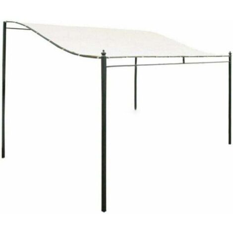 Cubierta de repuesto para carpa - Lona impermeable 300D, cubierta superior de lona para carpa, toldo solar, tela para exteriores, impermeable y resistente al desgarro, 3 mx 2,6 m (sin soporte)