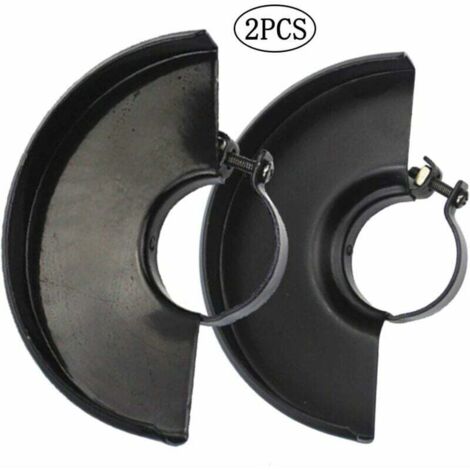 Cubierta de seguridad para amoladora angular, protector para amoladora angular de 115 y 125 mm, accesorios para herramientas eléctricas, color negro, 2 unidades