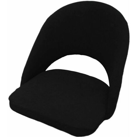 Cubierta de silla curva suave Color de negro Longitud 45-55cm FUIENKO