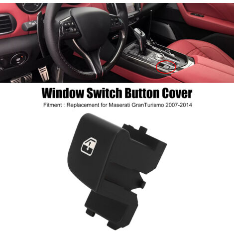Cubierta del botón de control de la ventana [2007-2014] para Maserati GranTurismo - Modelo OEM ABS