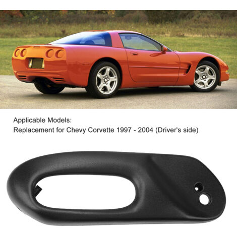 Cubierta del interruptor del asiento del conductor, lado izquierdo 12455426, panel de revestimiento exterior para Chevrolet Corvette 1997-2004