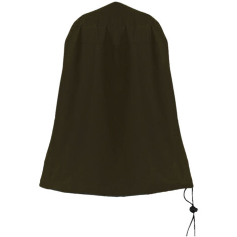 Cubierta impermeable para fuente de jardín exterior con cordón elástico, protección UV y resistente al viento para el invierno y la estatua de la fuente.