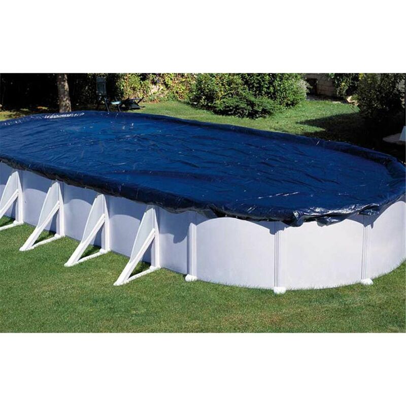 Cliver - Cubierta Invierno Piscina Desmontable Ovalada 5.00 X 3.00M